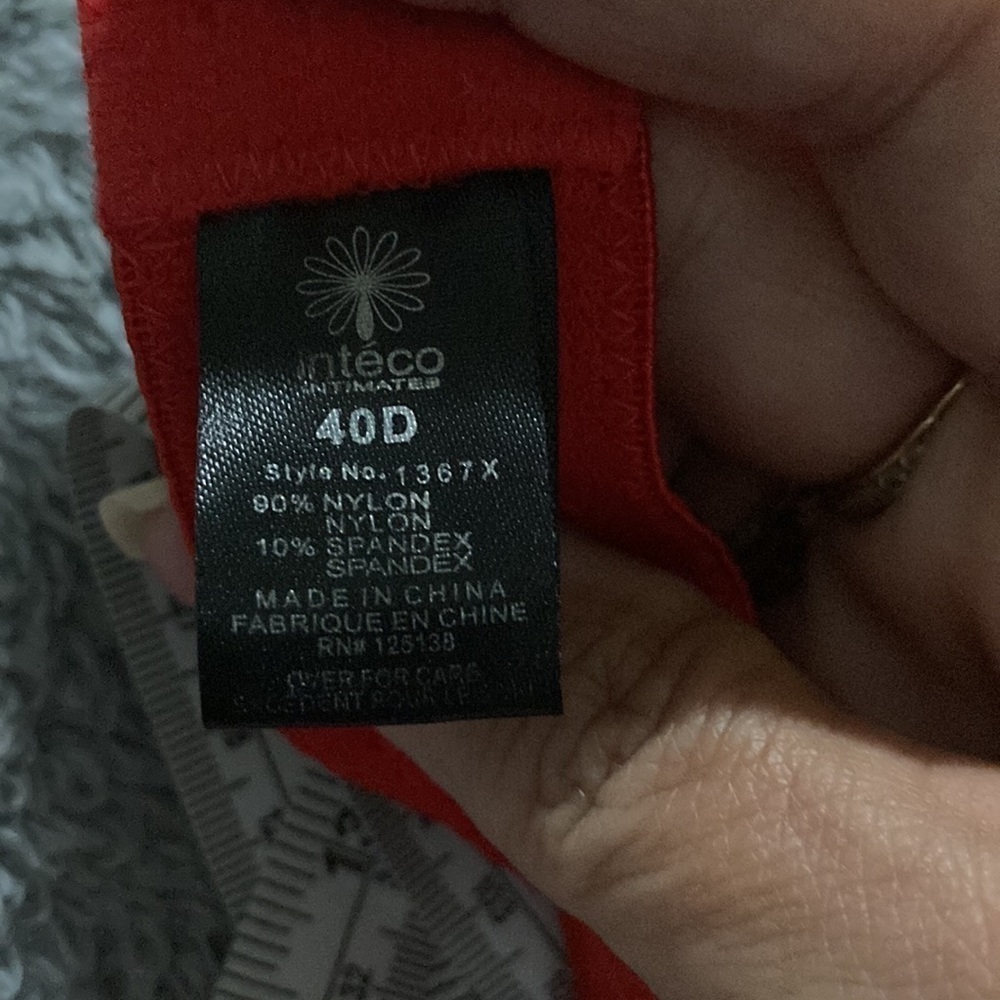 Inteco Intimates Bra ❤️ - Picture 3 of 3